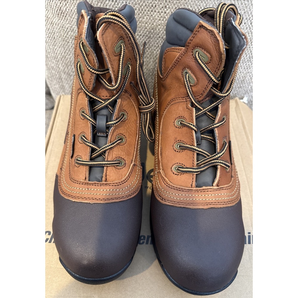Gravity Defyer Vance Boot Men 11 Brown Brand New Waterproof Composite Toe Work